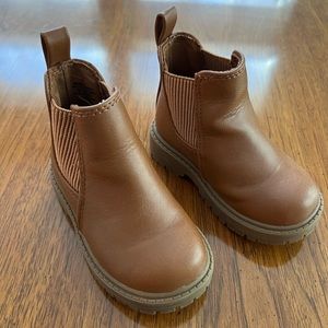 Toddler Faux-Leather Chelsea Boots